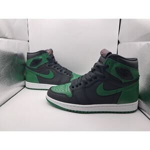 Size 8M | 9.5W - Jordan 1 Retro High Pine Green Black - 555088-030